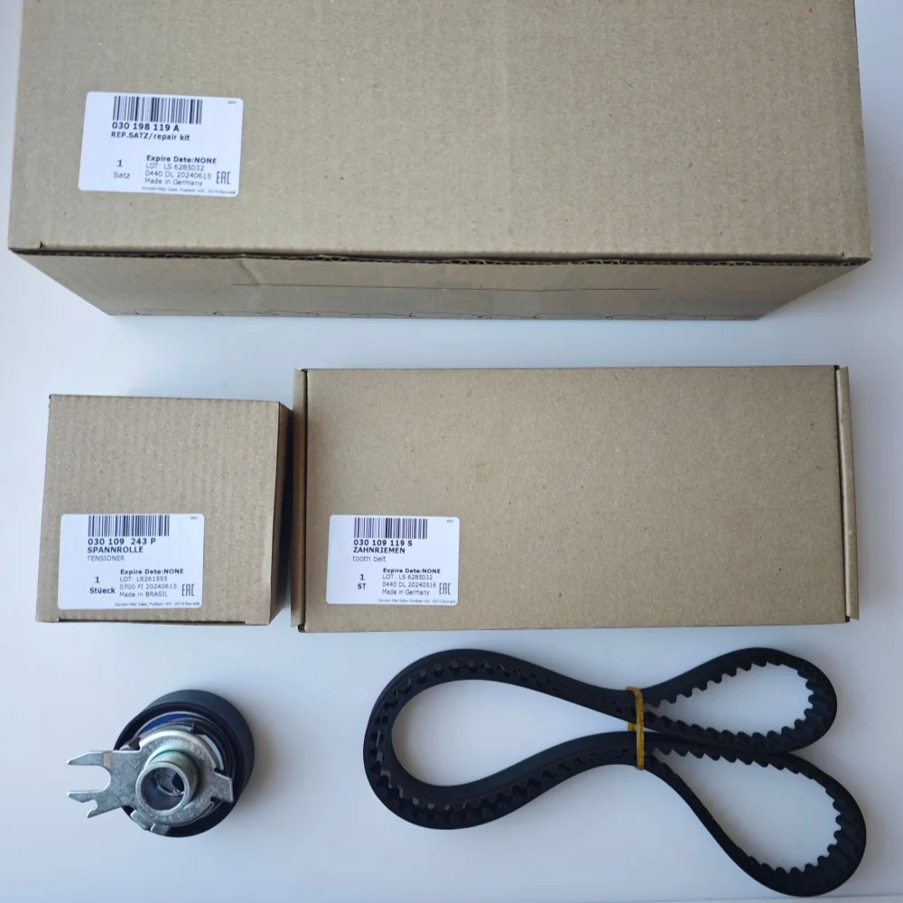 Genuine OEM Timing Belt Pulley Kit Fits for Seat Arosa Cordoba Ibiza 1 1.4 1993-1999 030198119A 030109243P 030109119S