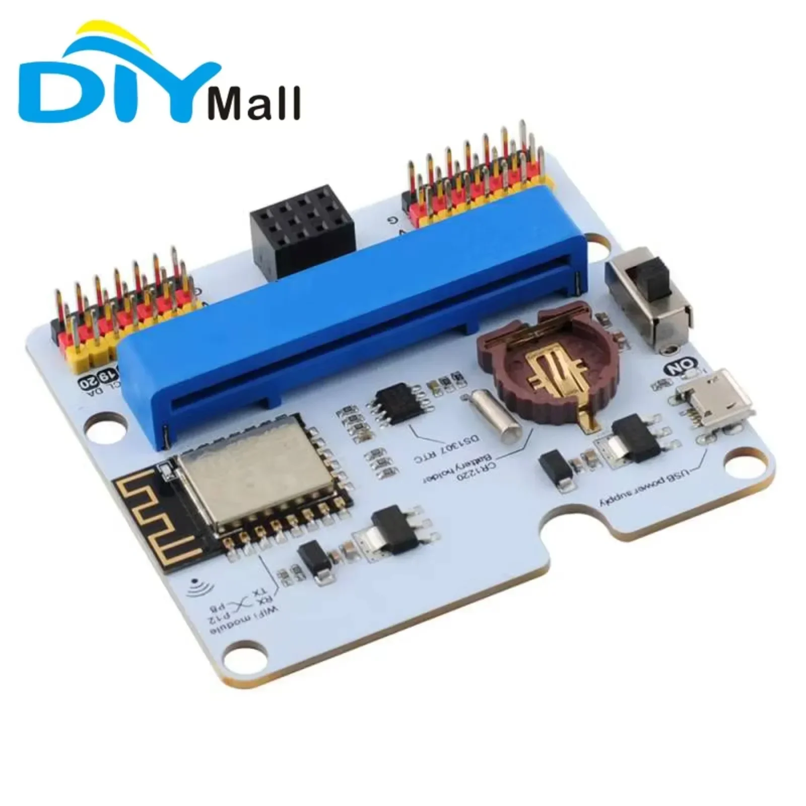 Iot:bit Expansion Board ESP8266 Intergrated ESP12F WiFi/RTC/Passive Buzzer Module compatible with legoeds micro:bit