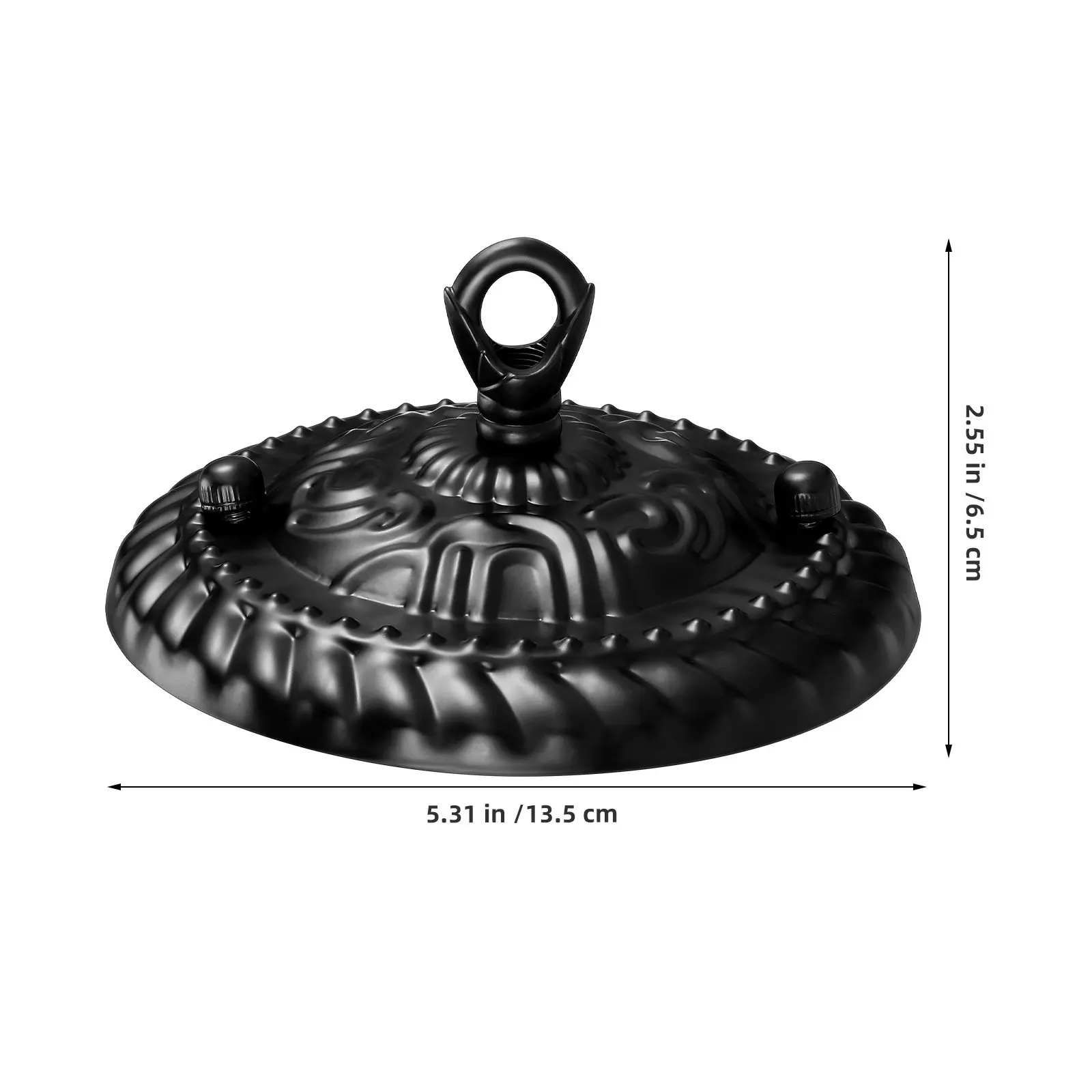 Sturdy Retro Chandelier Canopy Vintage Ceiling Light Cover Plate Universal Pendant Light Mounting Bracket for Kitchen Living