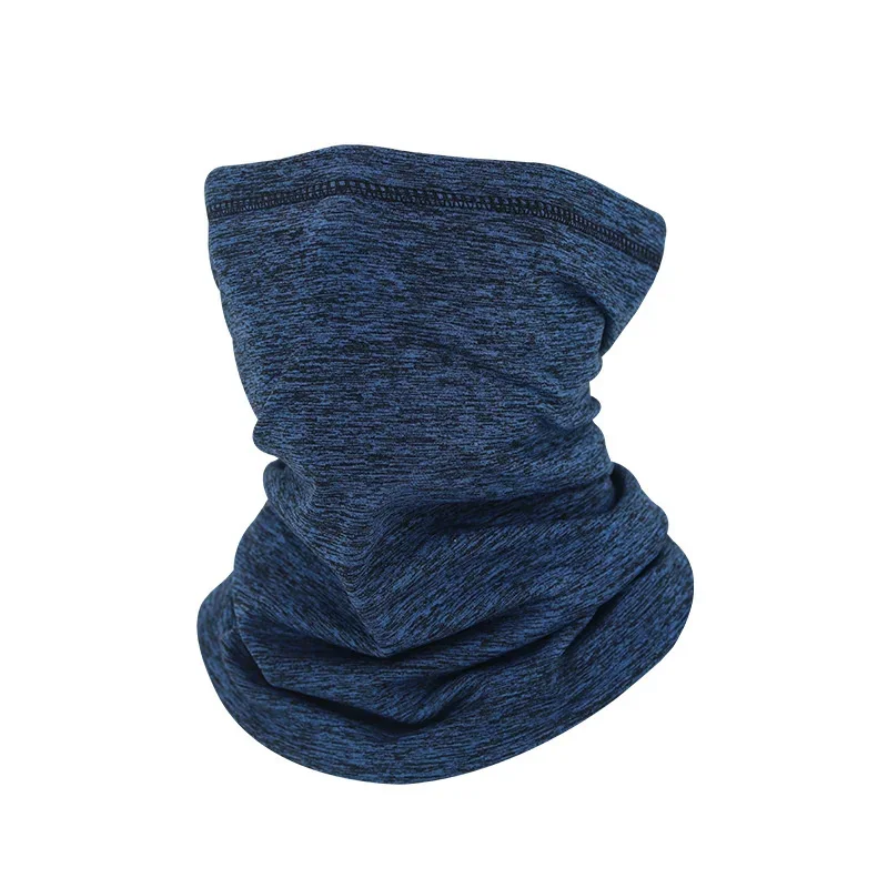 Autumn Winter Thickened Fleece Neck Gaiter Ear Protection Face Mask Warm Cover for Cycling Skiing Outdoor Sports