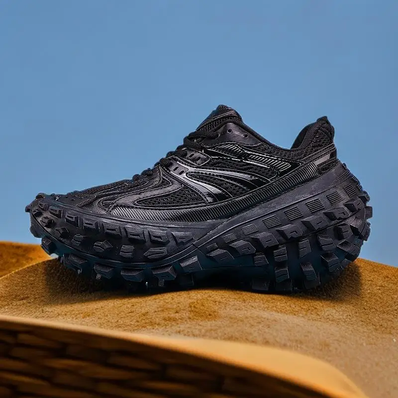 

2024 New Anti slip and Wear resistant Spring/Summer Versatile Running and Sports Shoes with Thick Sole and Elevated HeightL