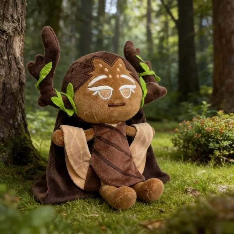 

25cm New Shadow Milk Cookie Plush Cookie Run Kingdom Plush Toys Statue Collection Room Decoration Kids Toy Friends Birthday Gift