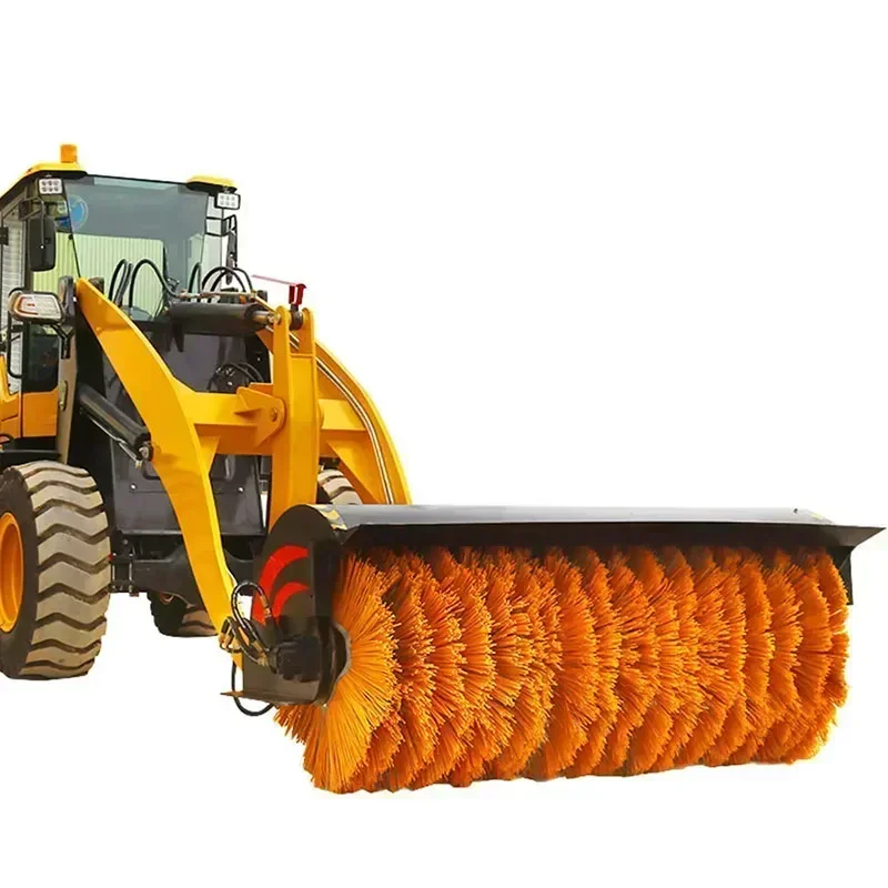 Snowplow Machine Multi-fonction Road Sweeper Big Vacuum Street Snow Sweeper Farm Snow Clearance Yard Snow Sweeping