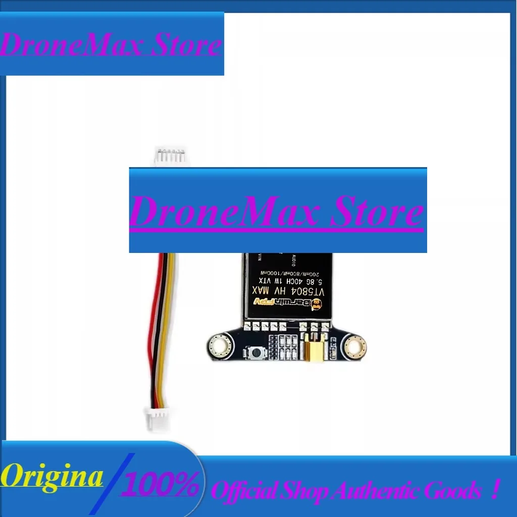 DroMaDarwinFPV 5.8G VTX 40CH 200mW/800mW/1000mW Adjustable 1W VTX For DarwinFPV Darwin129 7Inch FPV RC Racing Quadcopter 30.5*30