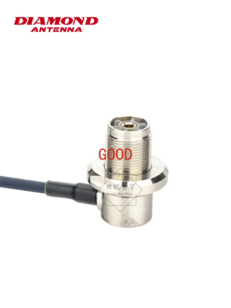 Vehicle antenna feeder 2D2MR vehicle station walkie-talkie 2m card edge cable 50-2