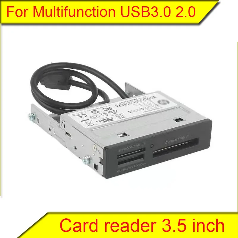 For desktop multi-function USB3.0 2.0 built-in high-speed card reader 3.5 inch floppy drive location CF TF SD