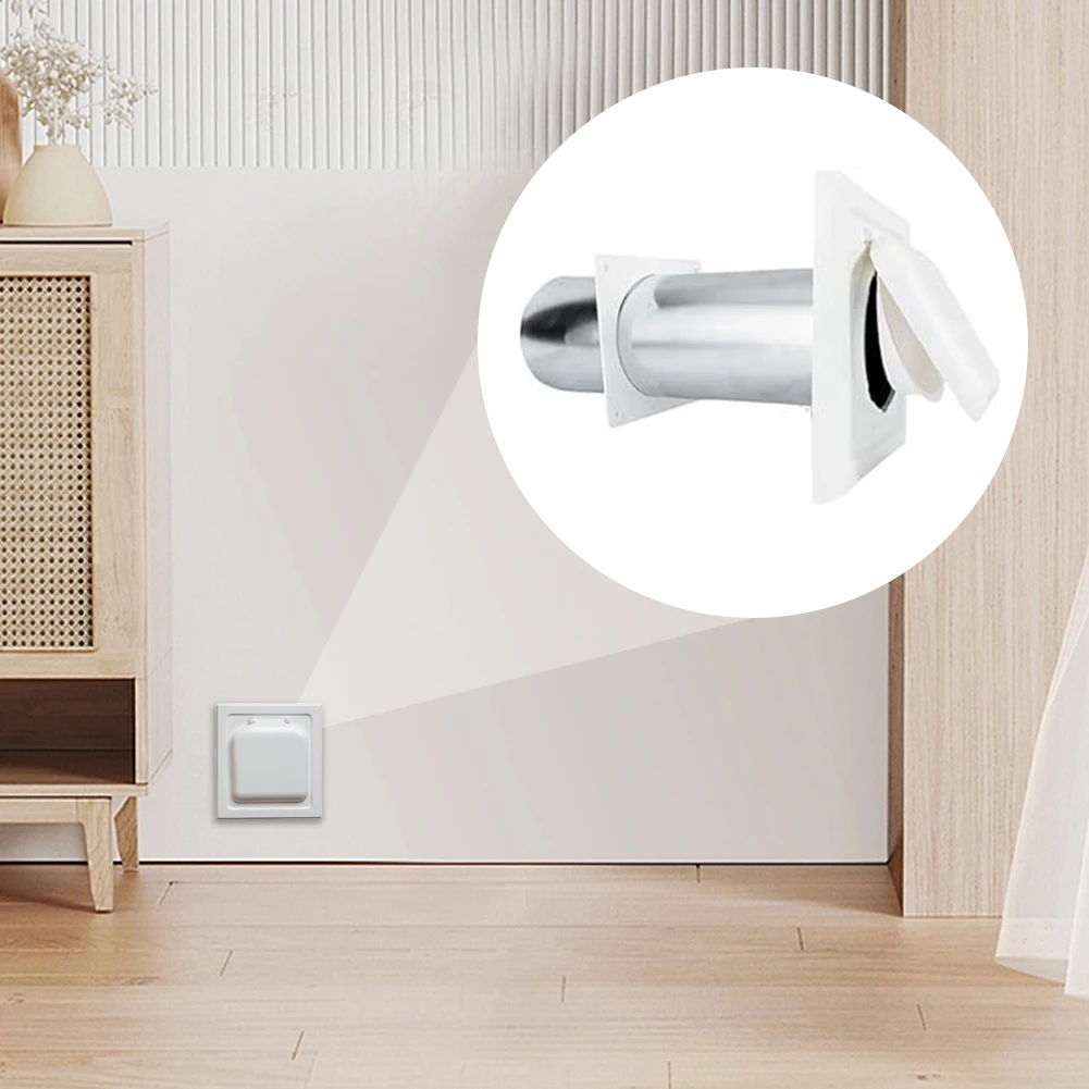 

Двойная дверная вентиляционная крышка сушильной машины. Простая установка. Вентиляционные крышки для дома. Внешняя безопасная крышка вентиляционного канала сушильной машины для вентиляции дома.