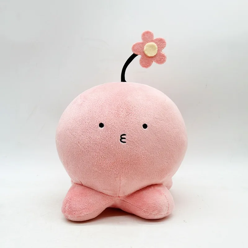 

26 см в наличии, оригинальная плюшевая кукла Takopi's Sin, маленькая плюшевая игрушка с цветком осьминога, украшение, подарок на день рождения для подруги