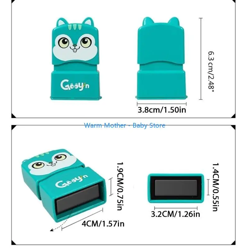Baby Name Seal Perfect for Looks Books School Bags Easily ize Clothes School Uniform 57QE