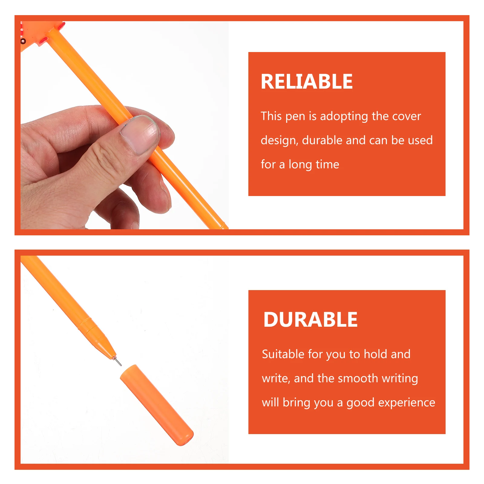 

16Pcs Black Gel Pens Dinosaur Shape Smooth Writing Office Student Learning Stationery Cartoon Sign Pens Fine Point Pen