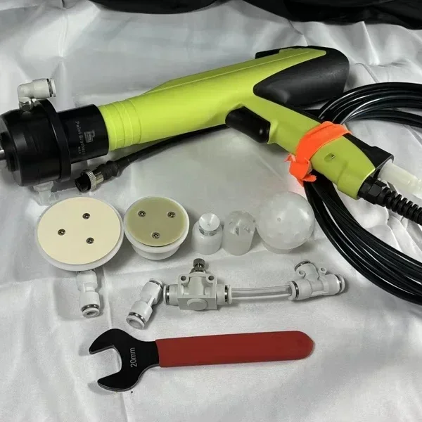 

High Quality Control Compact Plastic Spraying Machines High-Speed Rotary Atomizers Efficient Powder Spray Gun