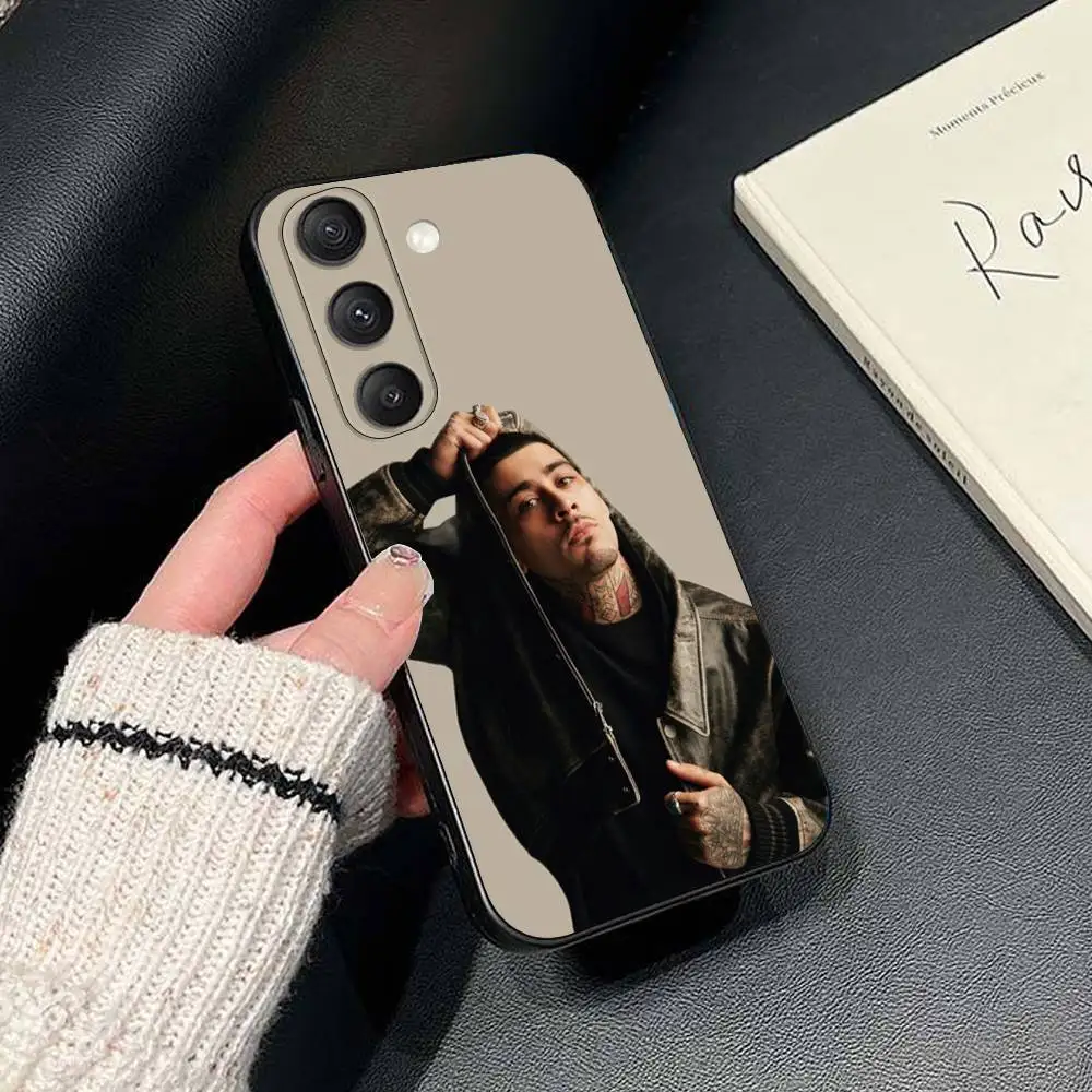 Singer Z-Zayn M-Malik-ES Phone Case For Samsung Galaxy S25,S24,S21,S22,S23,S30,Ultra,S20,Plus,Fe,Lite,Note,10,9,5G Black Cover