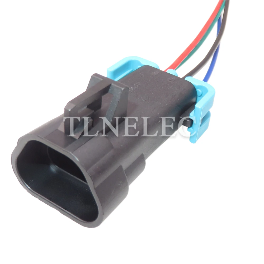 4 Pin Way Auto Male Female Wiring Cable Socket with Wires Car Sealed Connectors For Buick 12146047 12092839