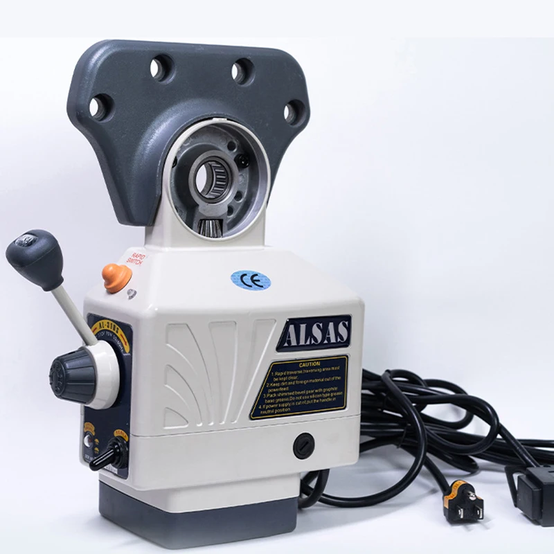 AL-310S X Y-Axis Power Feed Kit for Bridgeport Milling Machine 0-200RPM 450 in-lb Torque Low Noise Precise Bearing Durable