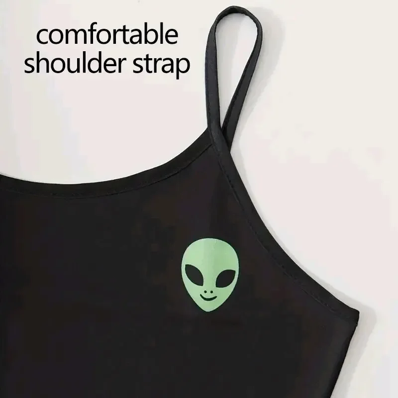 طقم بيجامات نسائي صيفي ملابس نوم بنمط غريب مطبوعة قميص قصير رياضي وسروال قصير ملابس غير رسمية