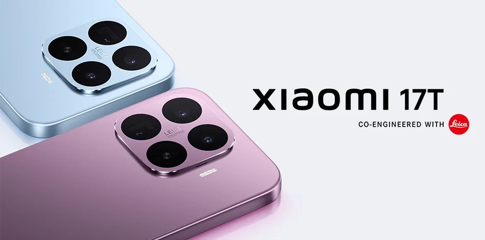 Xiaomi 17T Global Version 50MP Main Camera 256GB 512GB 1.5K 120Hz Display 6500mAh Battery 67W HyperCharge Dimensity 8500-Ultra