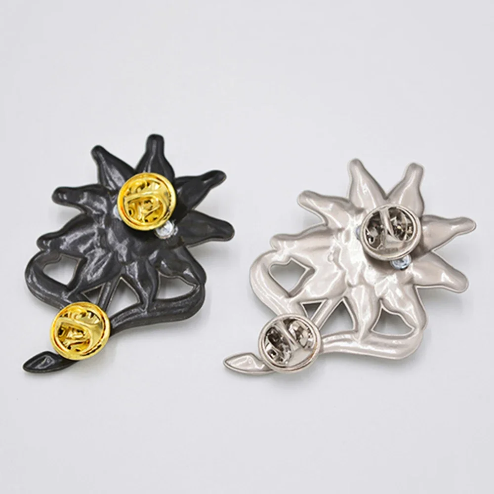 الألمانية إم إديلويس جبل المشاة قبعة قبعة شارة ميدالية دبوس كوكتيل #4