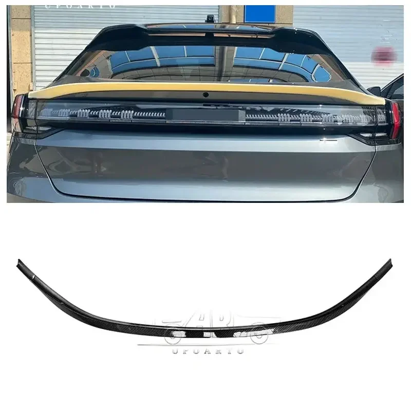 Achterste auto spoilers ABS plastic auto middenvleugel achter spoiler midden spoiler voor Geely Zeekr 001 2021 2022