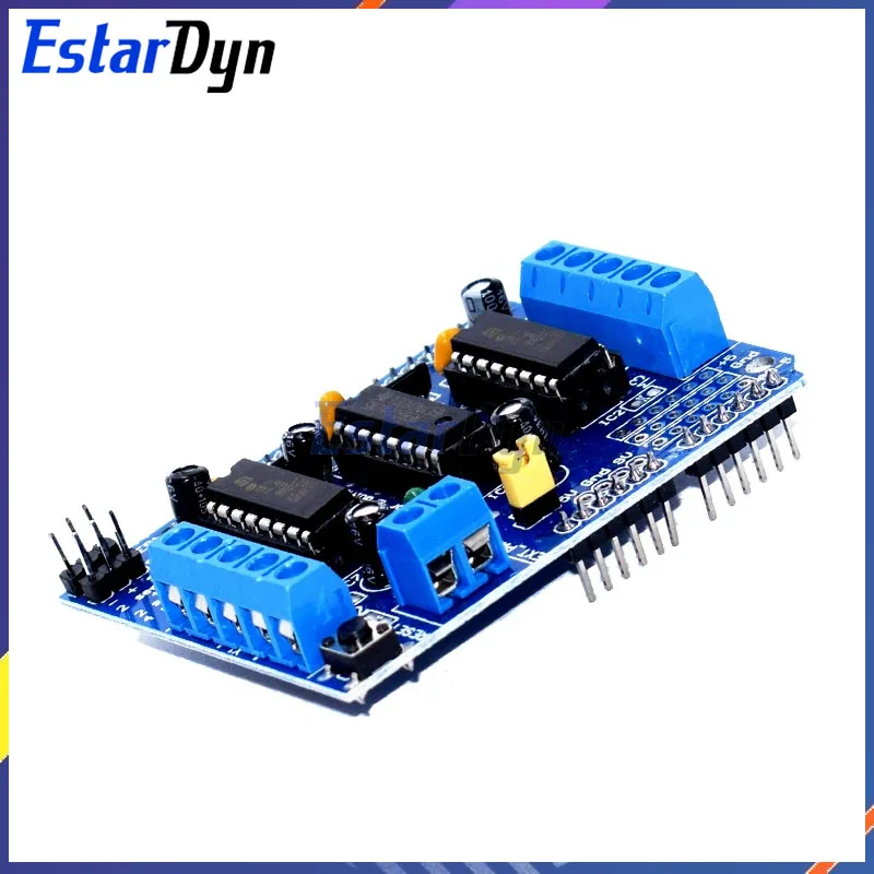 L293D Motor Drive Shield dual for Duemilanove, Motor drive expansion board