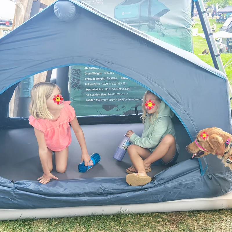 

Compact Lightweight Rooftop Tent SUV Van Car Roof Top Camping Gear for Travel