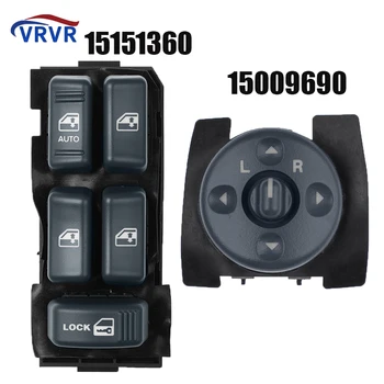 15009690 15151360 15151356 15151362   GMC Jimmy용 Chevrolet Blazer Suburban S10 Tahoe용 파워 마스터 윈도우 스위치