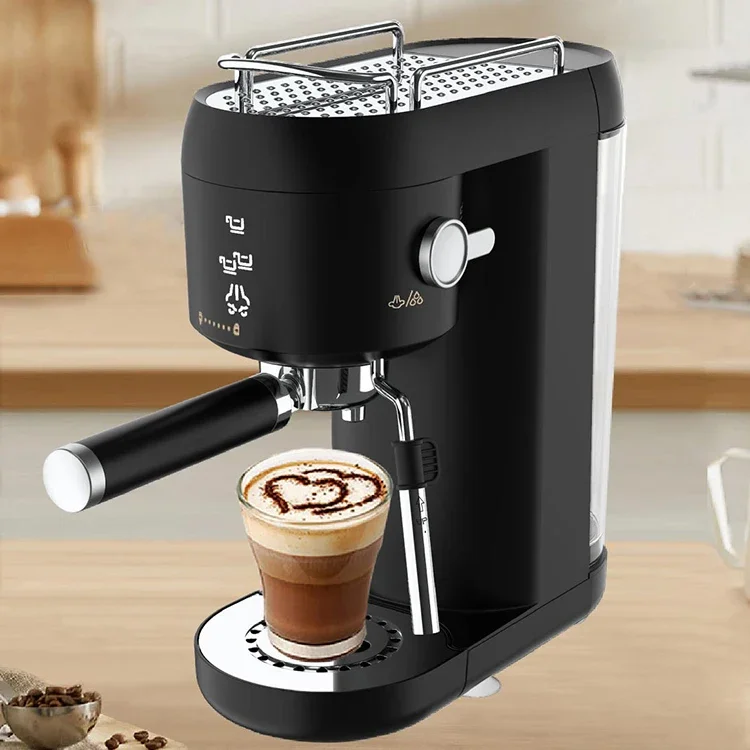 

-Coffee Machine American Capsule Coffee Maker 2 In 1 Multifunction High Efficiency 1000ml Water Storage Coffee Machine