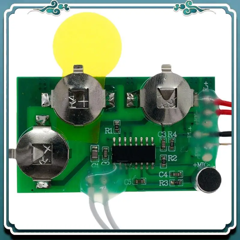 Easy To Use DIY Voice Greeting Card Chip 4 Minutes Recordable Voice Sound Chip Voice Greeting Card For Holiday Moudle Loop Playb