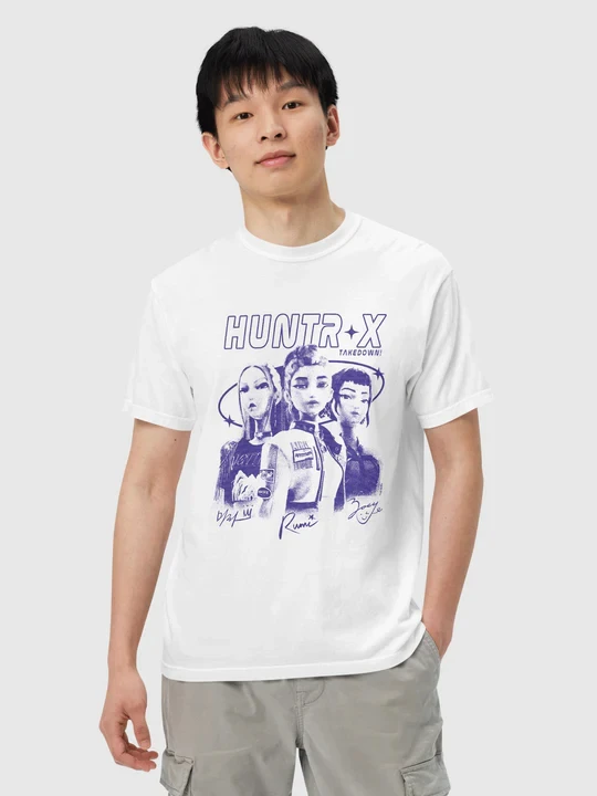 Kpop شيطان هنتر ساجا الأولاد تي شيرت Harajuku س الرقبة عادية تي شيرت الرجال النساء قصيرة الأكمام القطن الجمالية تي شيرت الشارع الشهير #4