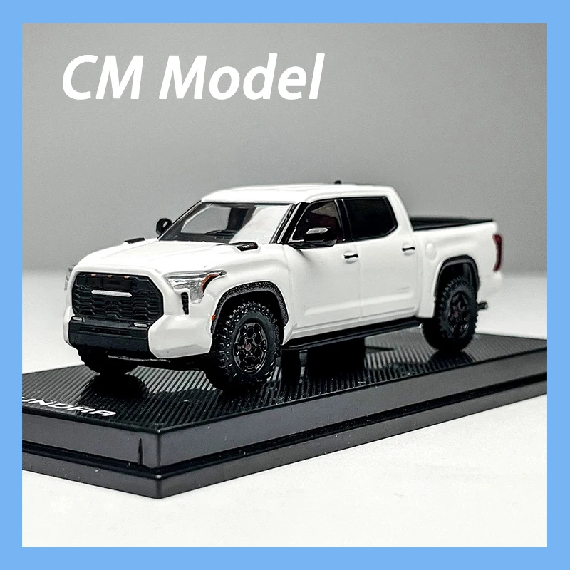 

Модель CM 1:64, пикап Tundra, модель автомобиля из сплава, классический сувенир для взрослых, подарочные украшения, статический дисплей