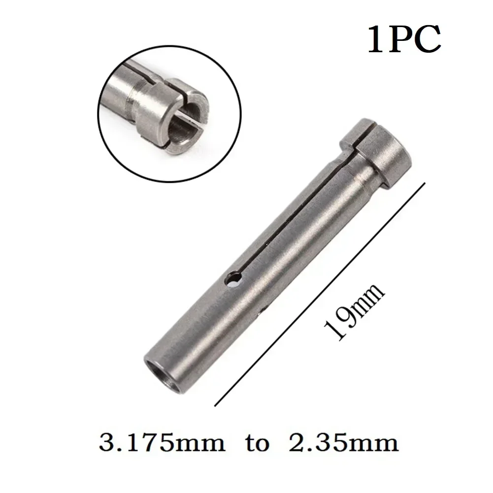1pc Clamping Engraving Chuck Drill Converter 2.35 To 3/3.175mm Shank Collect Sleeve Collect Sleeve Adapter Drill Converter