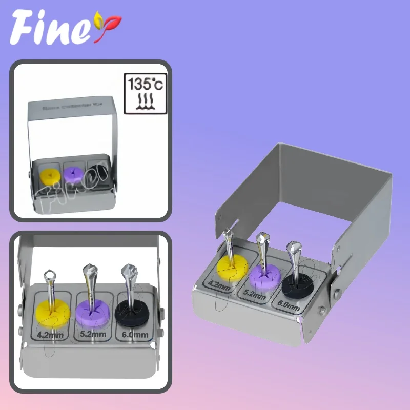 

Finer Dental Bone Collector Kit Grinds Bone Powder Dental Implants Drills Surgical Instruments Dental Tools