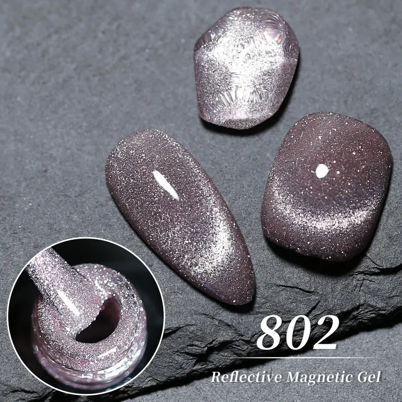 Arte Clavo 10ml Reflektierender Aurora Starry Cat Eye Gel-Nagellack Funkelnder Laser-Spar Magnetischer Gel-Nagellack Nageltechniker-Zubehör Großpackung – Detail 8