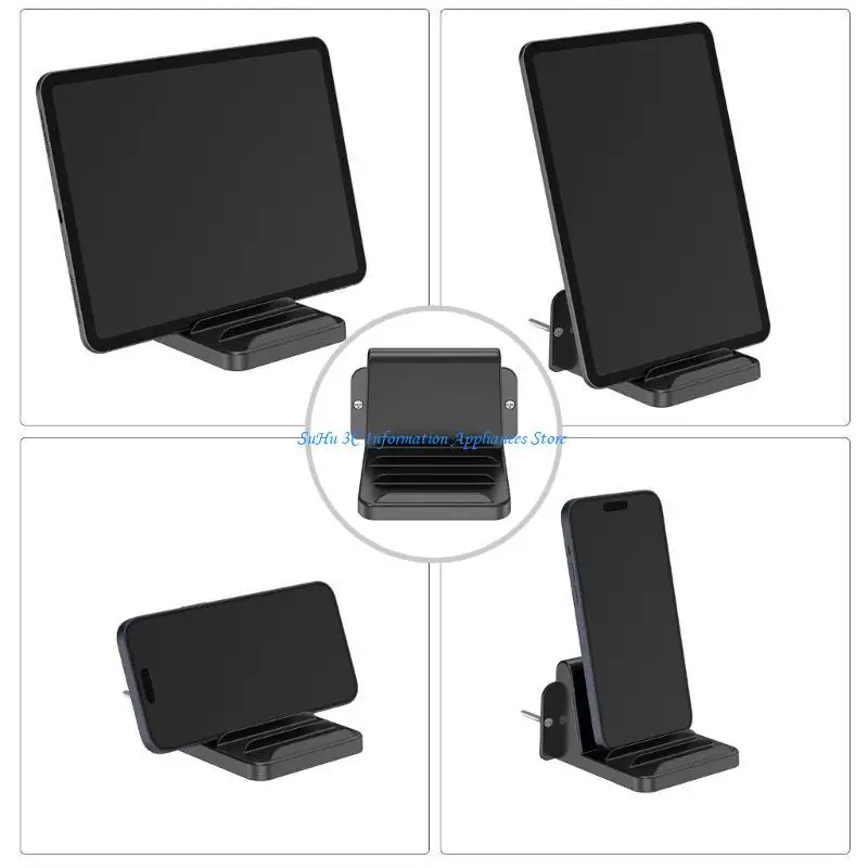 Adjustable Tablet Wall Mount Holder Bracket for Home and Office Use, Easy to Installs