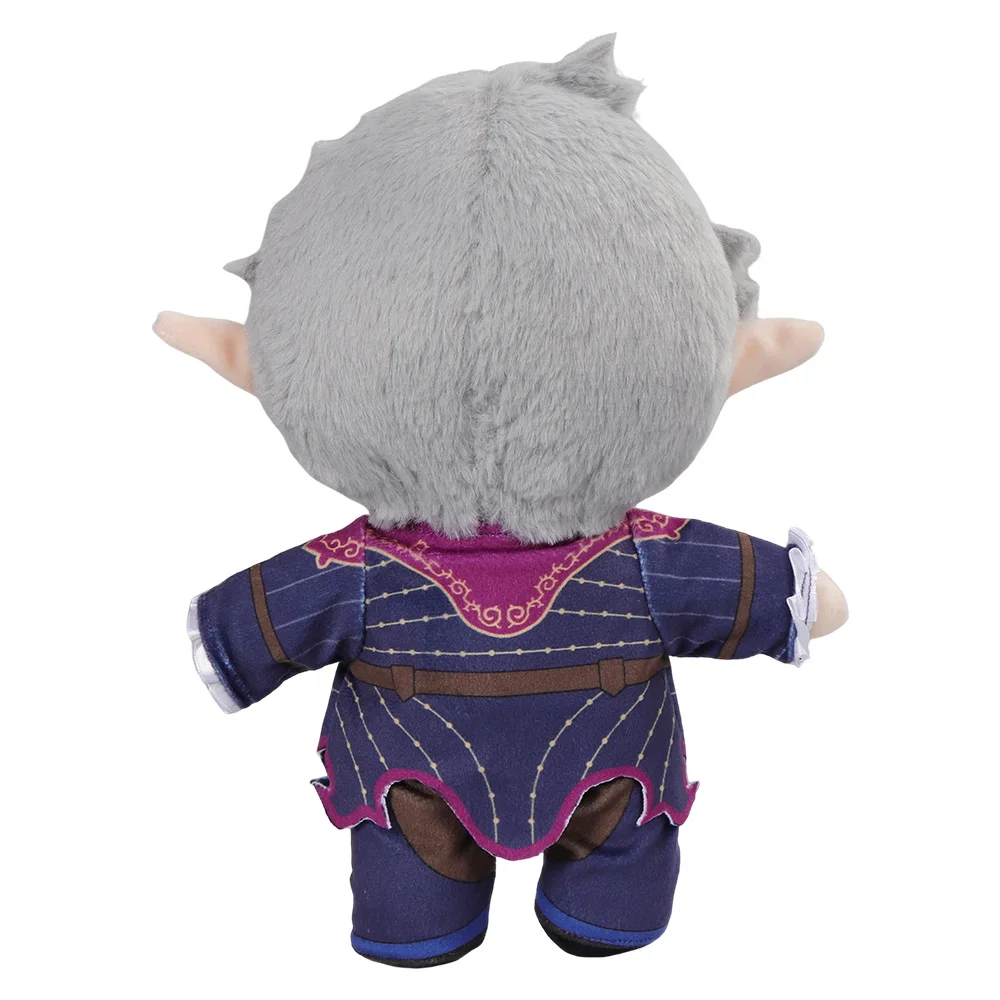 Astarion Plush Baldur Cos Gate 3 Shadowheart Gale Laezel Karlach Cosplay Plush Toys Stuffed Dolls Mascot Costume Halloween Xmas