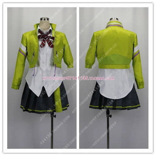 Eme jogo projeto sekai colorido palco hinomori shiho cosplay traje festa terno casaco camisa saias uniforme de halloween feito sob encomenda