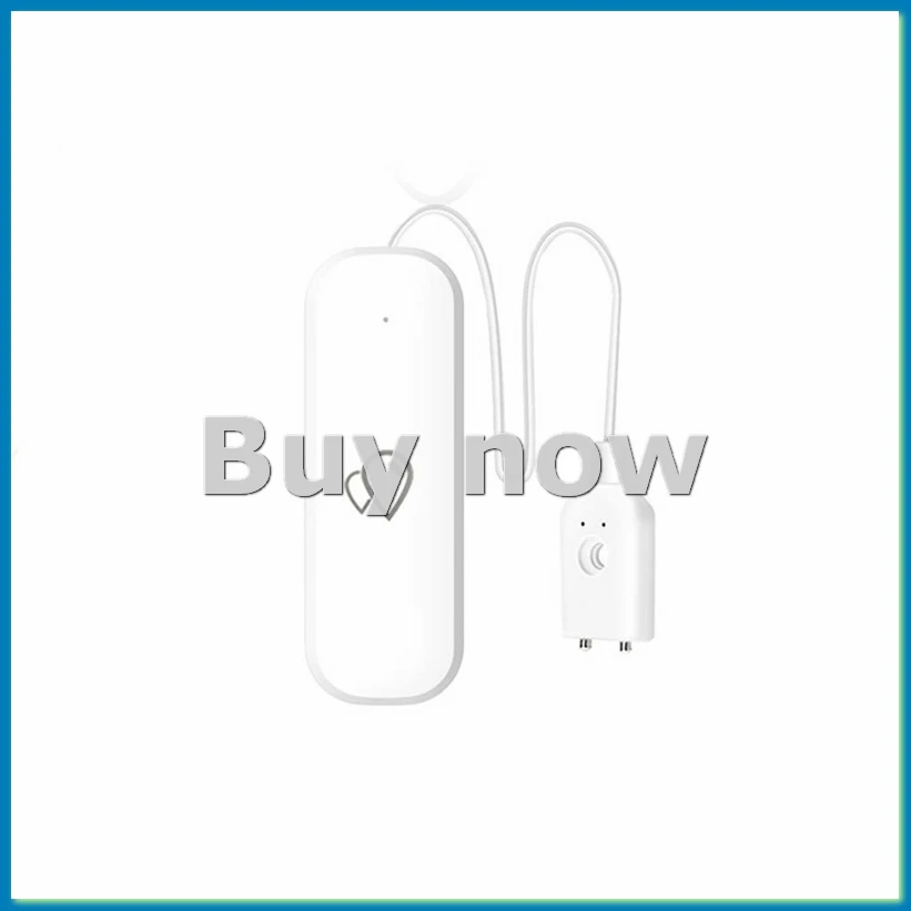 

Tuya WIFI Water Sensor Alarm Water Leak Detector Flood Alert Overflow Security Alarm System Works-A75P