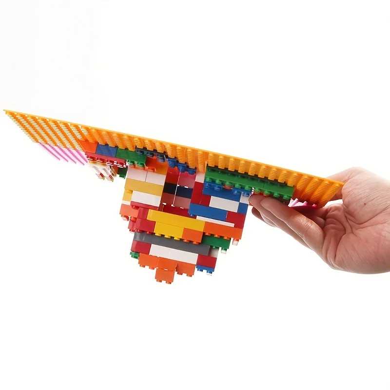 Piastra di base per edilizia, 1 pezzo 16x32 fori, adatta per piani tavolo mobili e superfici murali - compatibile con tutte le principali marche