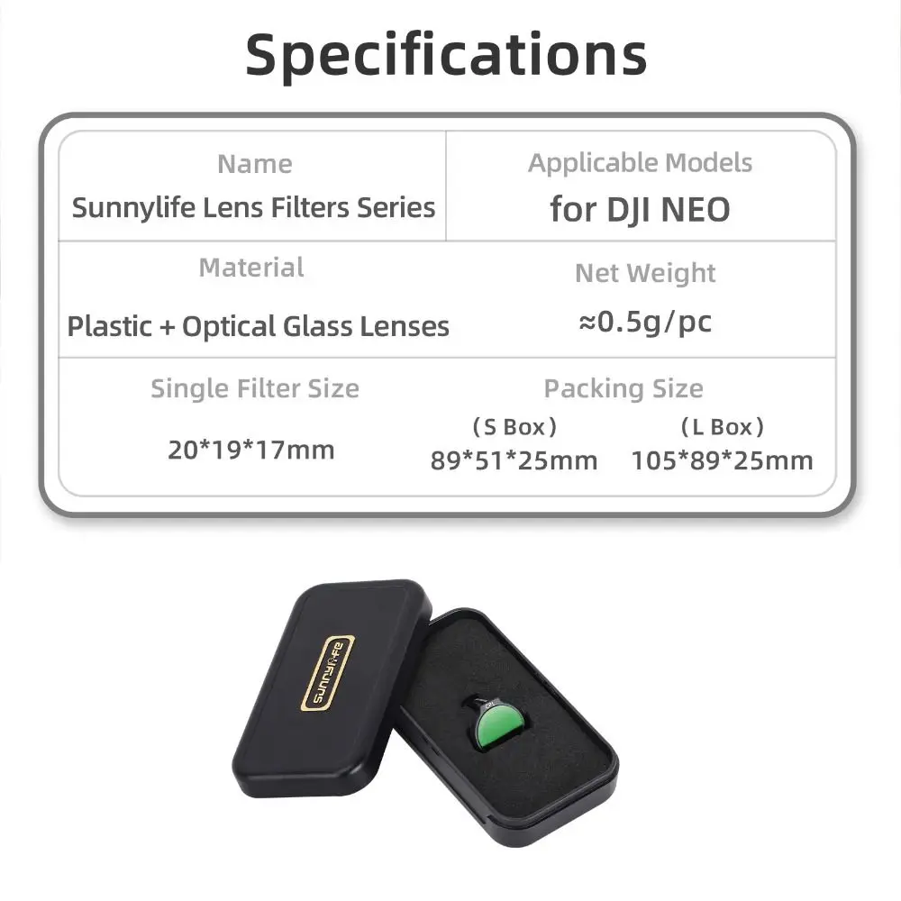 New Optical Glass Lens Filters MCUV ND4 ND8 ND16 ND32 Camera Filter CPL Accessories Lens Protector for DJI Neo - Image 5