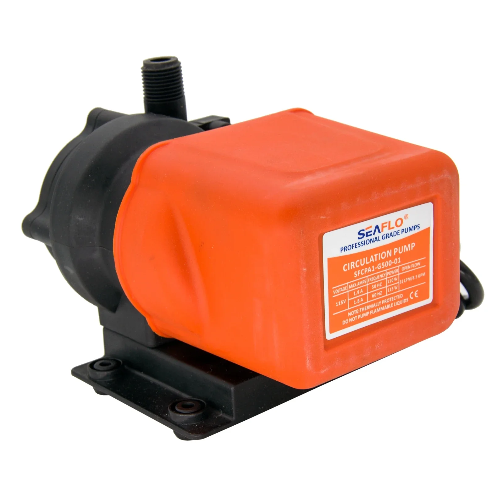 

Marine Air Conditioning Circulation AC Pump 500GPH Submersible - 115V