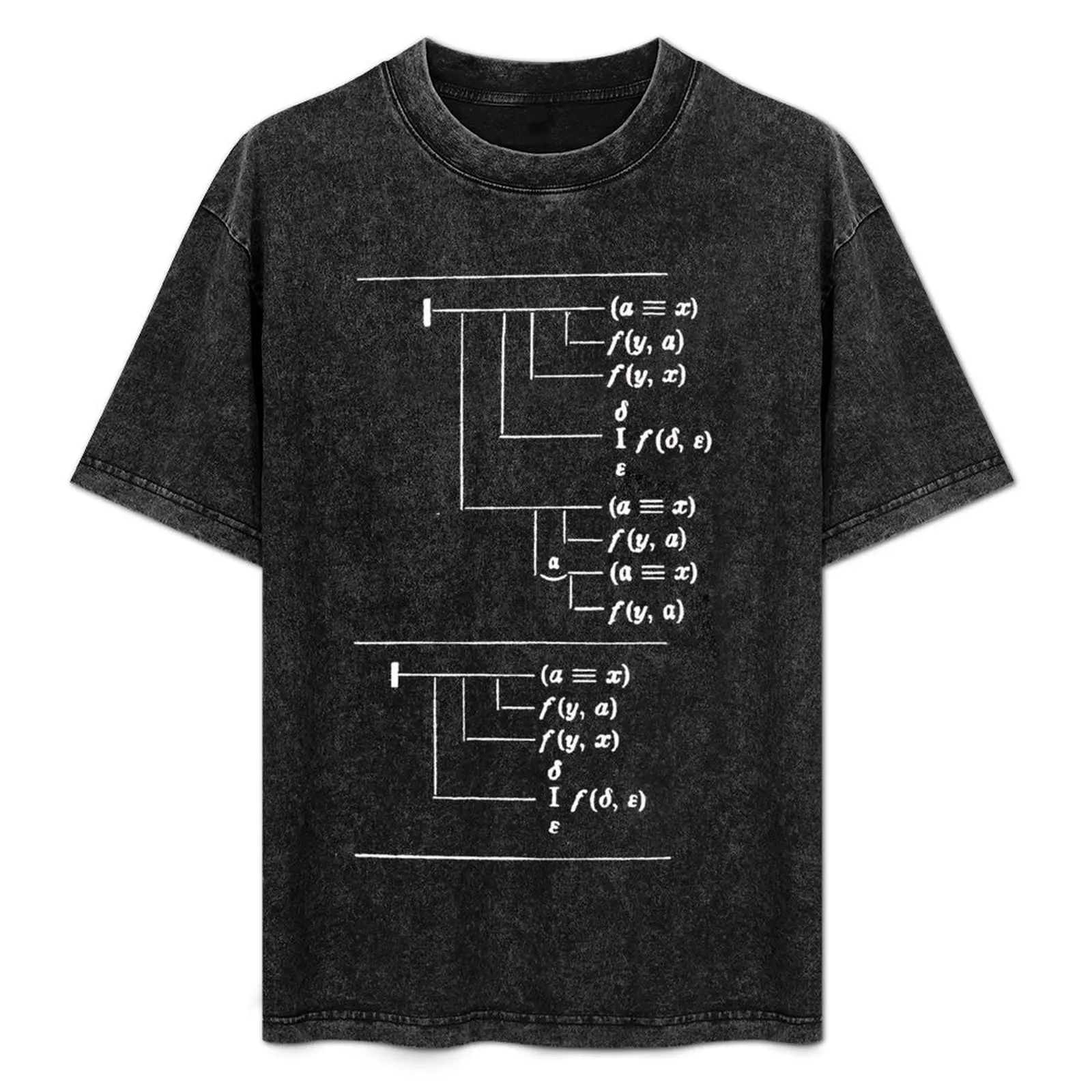 

Gottlob Frege: Begriffsschrift #20 T-Shirt shirts graphic tee luxury t-shirt t shirts for men