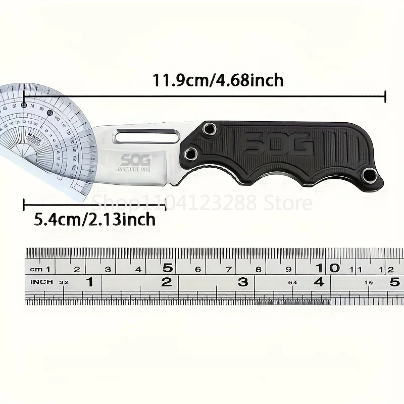 1PC High Hardness Sharp Folding Knife Fruit Knife Camping Portable Single-sided Cutting Edge Solid Wood Handle Can Be Locked