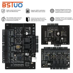 ZKAccess3.5 ZKteco Access Controller Panel Board LAN TCP/IP WG Input to Wiegand Reader for Door Multi Gate Access Control System