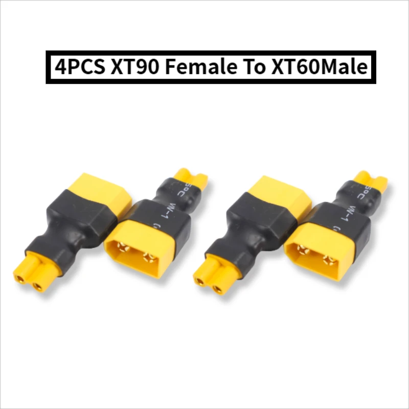 

3/4/5pcs Adapter XT60 Male / Female To XT90 Male / Female Connector Conversion Adapter for RC Lipo Battery Control Parts DIY