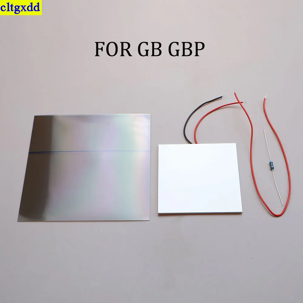 cltgxdd 1 zestaw modułu podświetlenia dla GB GBP wykorzystuje chłodny biały panel LCD do podświetlania zestawu ekranu za kieszonką DMG-001