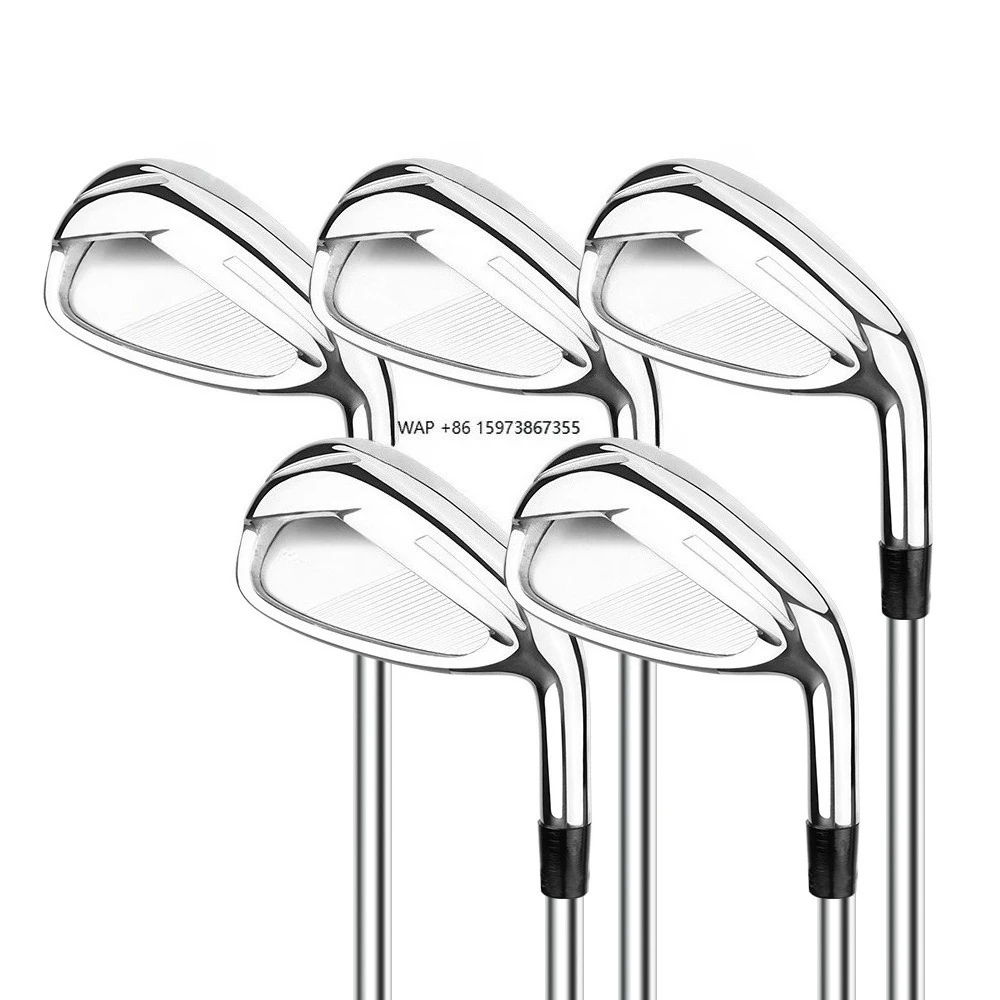 

Набор клюшек для гольфа из углеродистой стали для начинающих, полный комплект, головка клюшки из стали с ЧПУ, для правой руки, резиновая рукоятка, унисекс, графитовая сталь