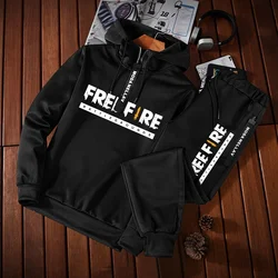 Daily Sweatsuit Set New Sweatshirts for Men Two Piece Sweatshirts Sportswear Man Commuting Attire Men's Clothing Jogging Fashion