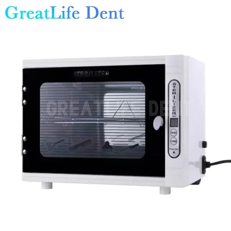 GreatLife Dent 12L Dental Ozone Disinfection Cabinet Professional Manicure Sterilizer UV Sterilizer Disinfecting Cabinets