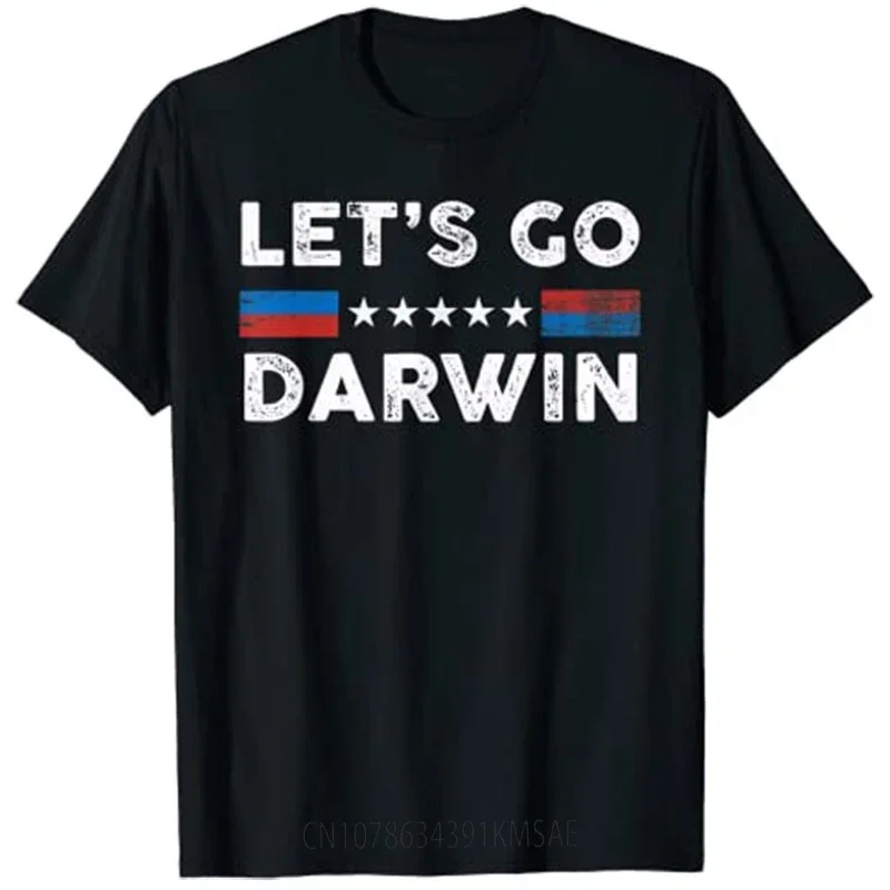 Lets Go Darwin US Flag Vintage T-Shirt Customized Products