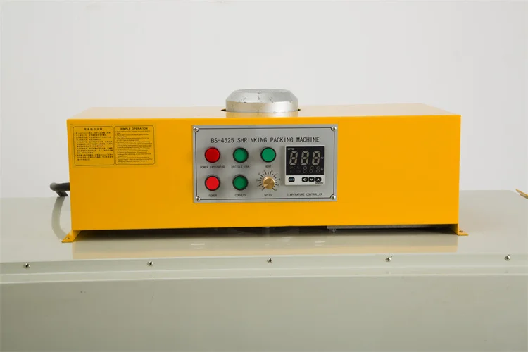 Hongzhan BSL-560A Electric Heat Tunnel Factory Price Automatic Tableware Packaging Machine