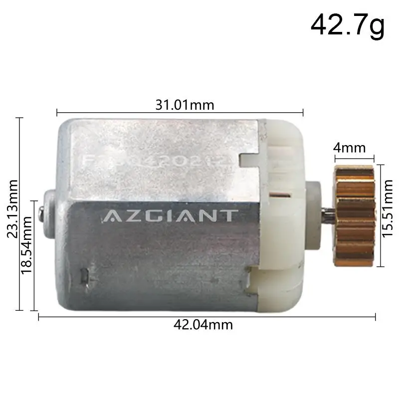 Carro Poder Trunk Lock Trava Motor, Auto Peças De Reposição, FC-280SC-20150, DC, 12V, Engrenagens 14T, Citroen C4, Picasso, mk1, XSARA, PICASSO